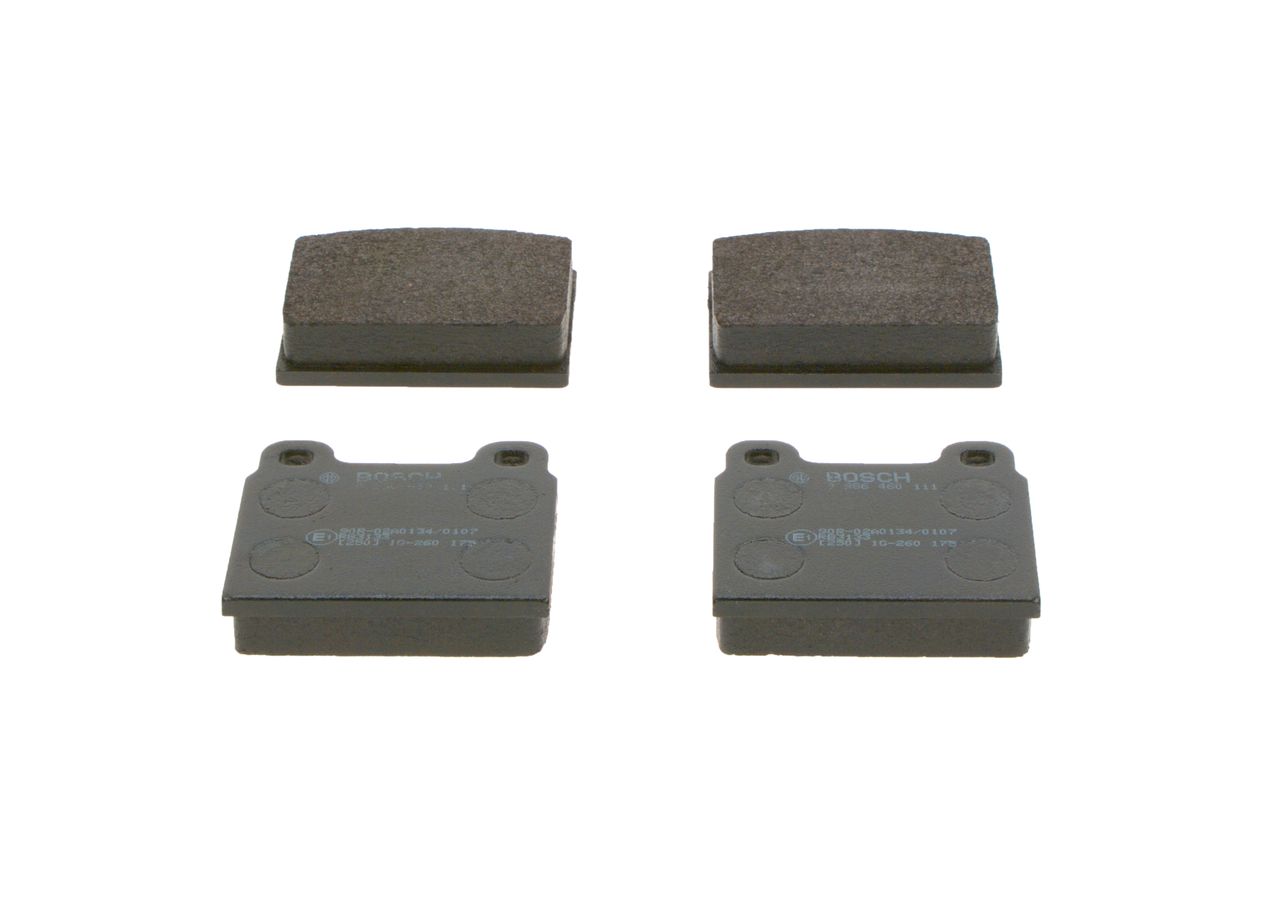 BOSCH 0 986 460 111 - Bremsbelagsatz, Scheibenbremse