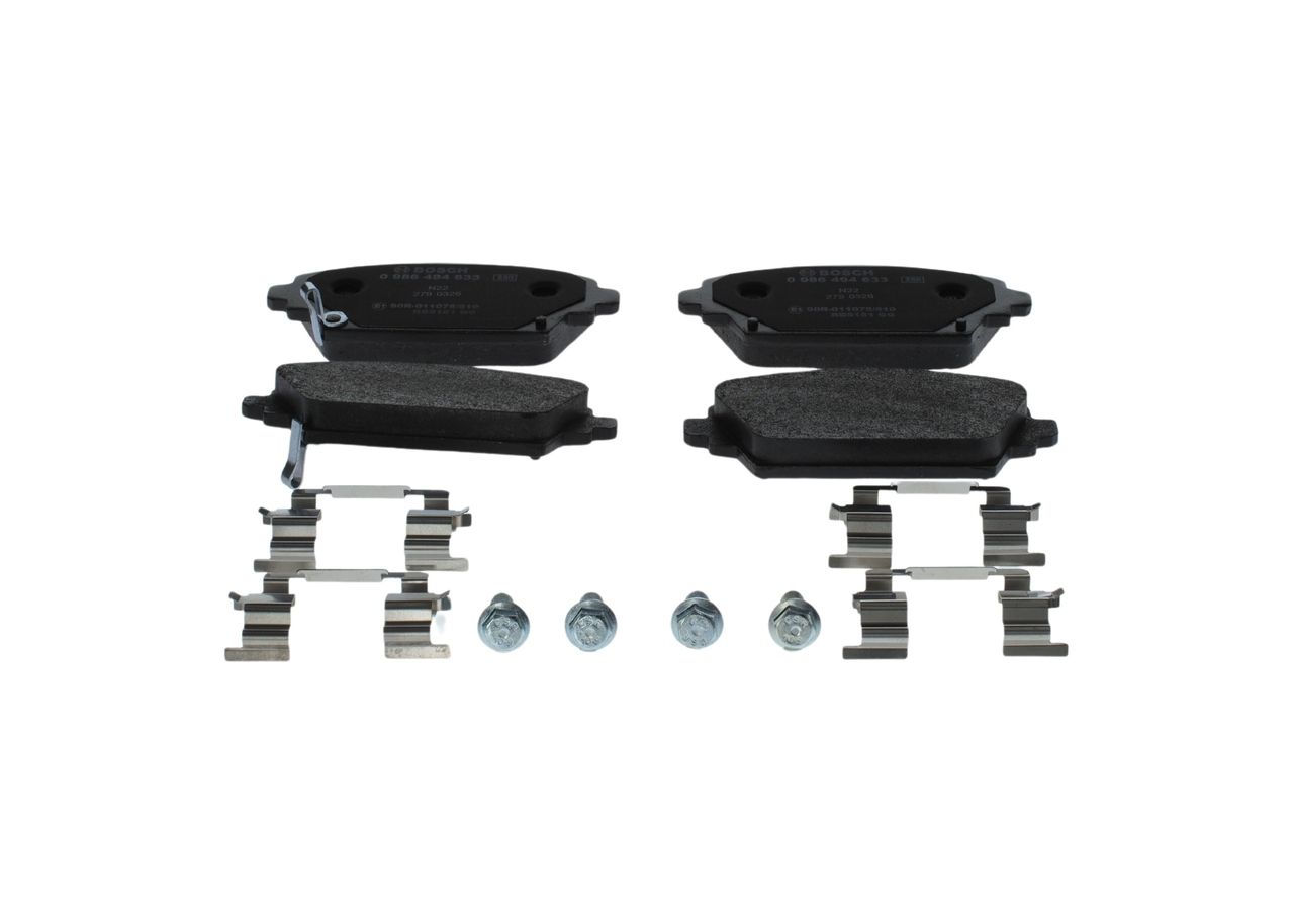 BOSCH 0 986 494 633 - Bremsbelagsatz, Scheibenbremse