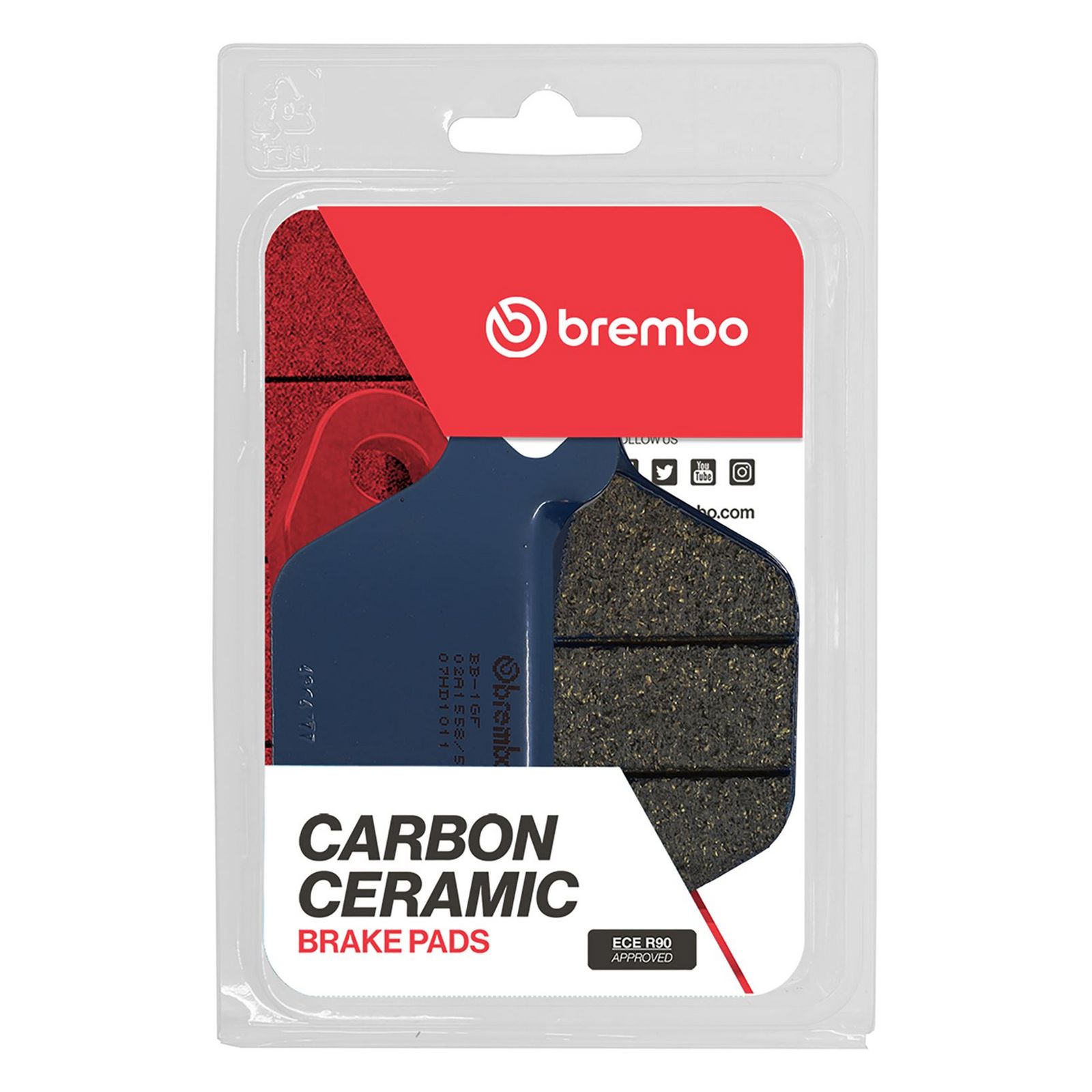 BREMBO 07HD1011 - Bremsbelagsatz, Scheibenbremse