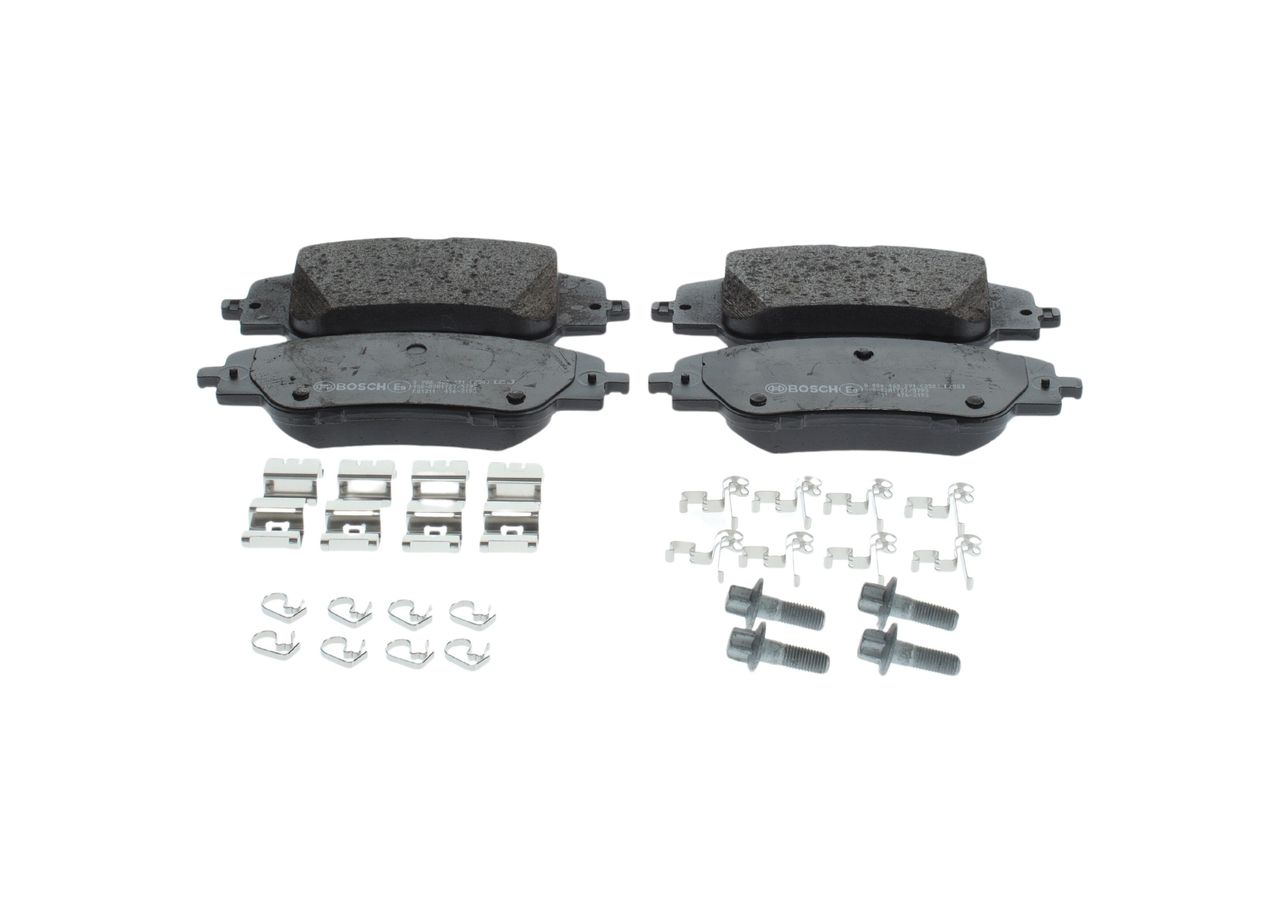 BOSCH 0 986 460 291 - Bremsbelagsatz, Scheibenbremse