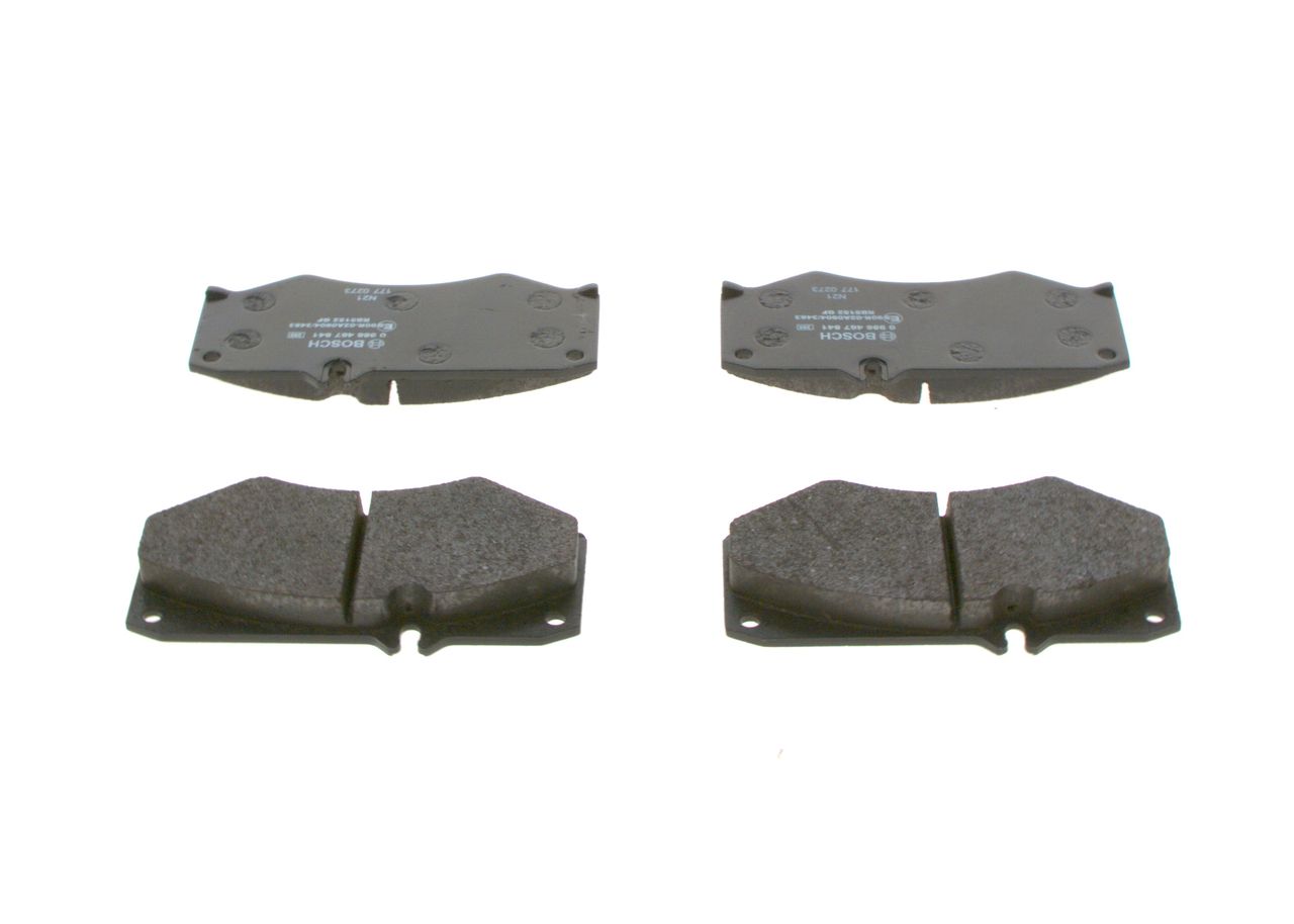 BOSCH 0 986 467 841 - Bremsbelagsatz, Scheibenbremse