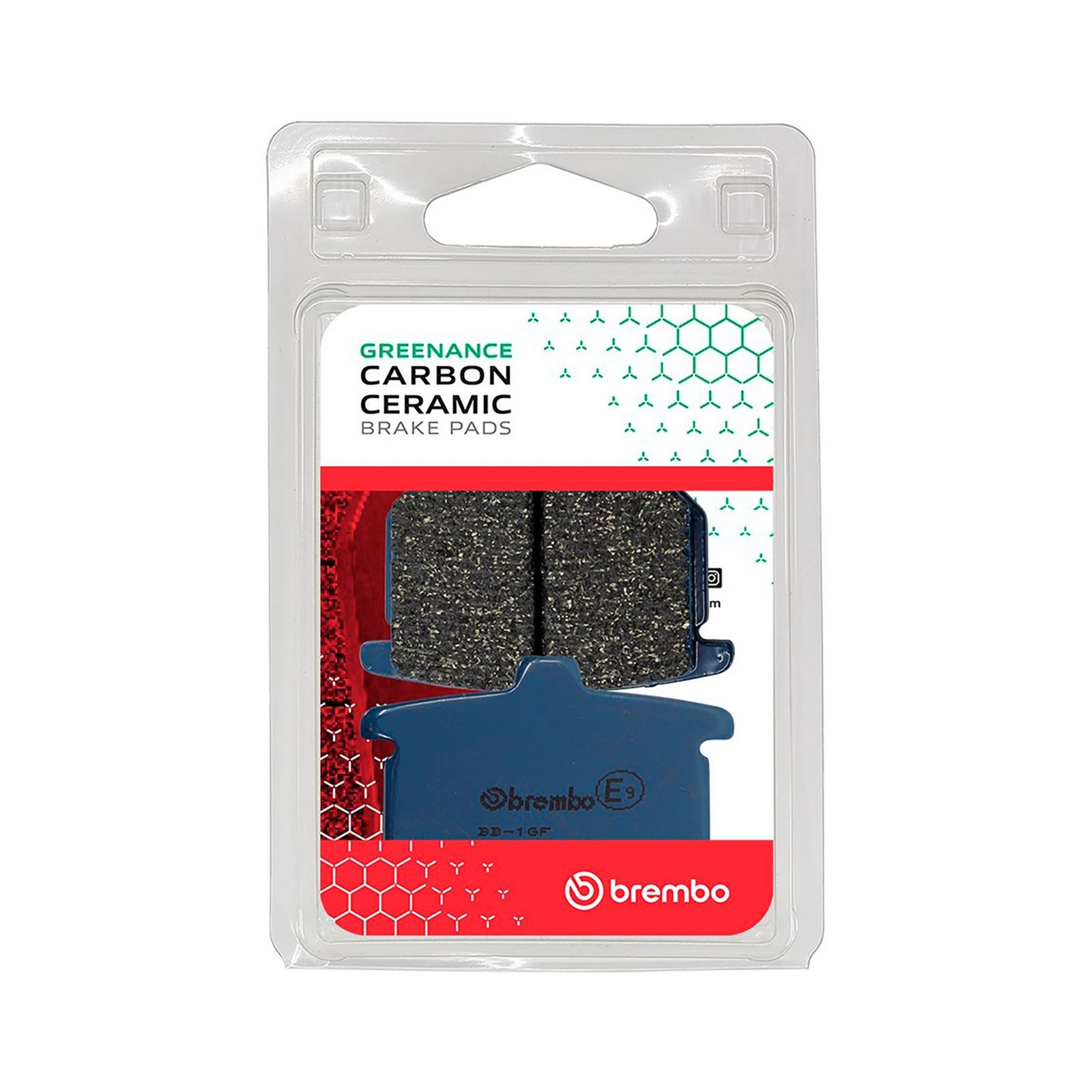BREMBO 07HO1212 - Bremsbelagsatz, Scheibenbremse