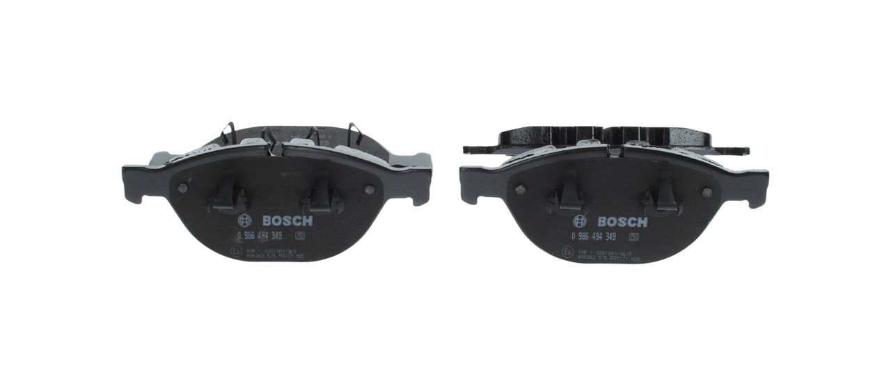 BOSCH 0 986 494 349 - Bremsbelagsatz, Scheibenbremse