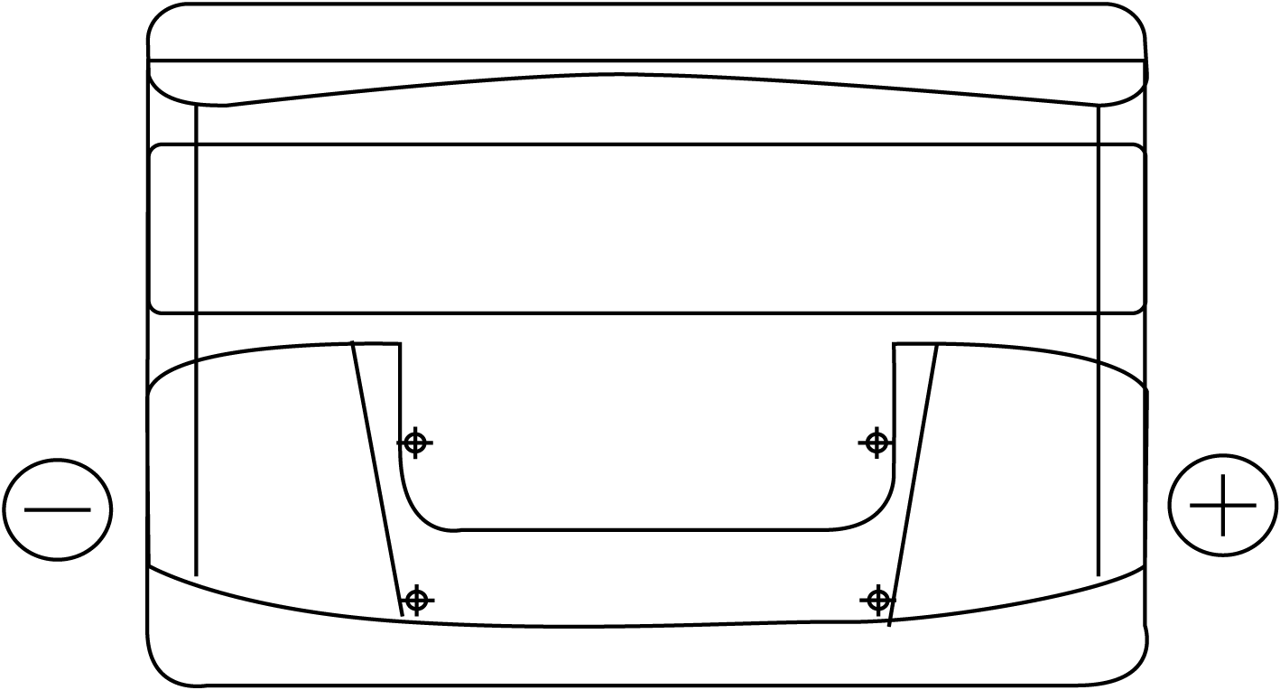EXIDE EB802 - Starterbatterie
