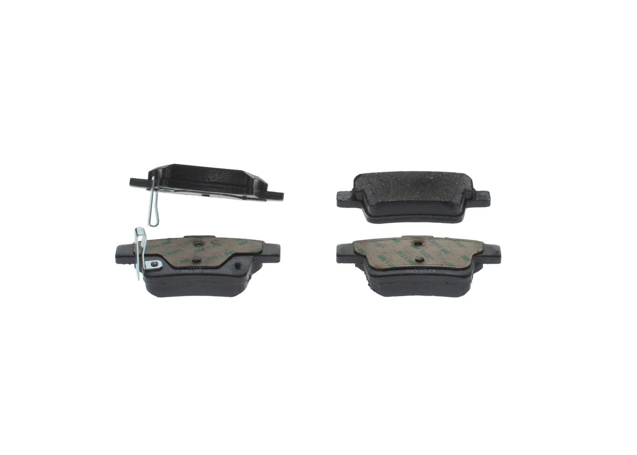BOSCH 0 986 495 344 - Bremsbelagsatz, Scheibenbremse