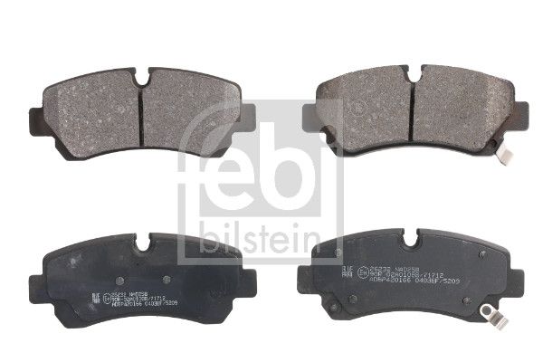 FEBI BILSTEIN 193462 - Bremsbelagsatz, Scheibenbremse