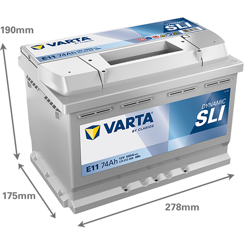 VARTA 574012068K262 - Starterbatterie