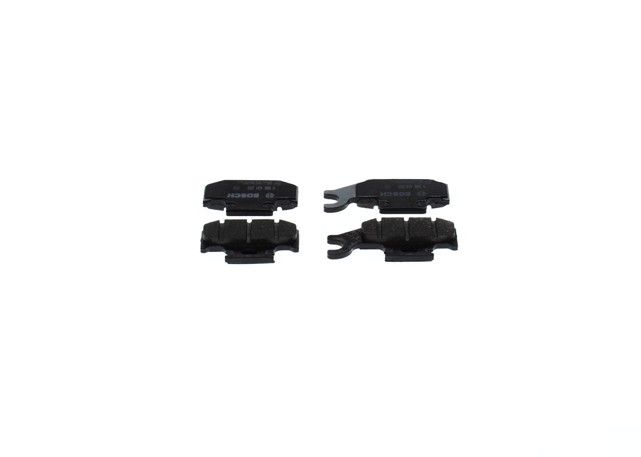 BOSCH 0 986 424 293 - Bremsbelagsatz, Scheibenbremse