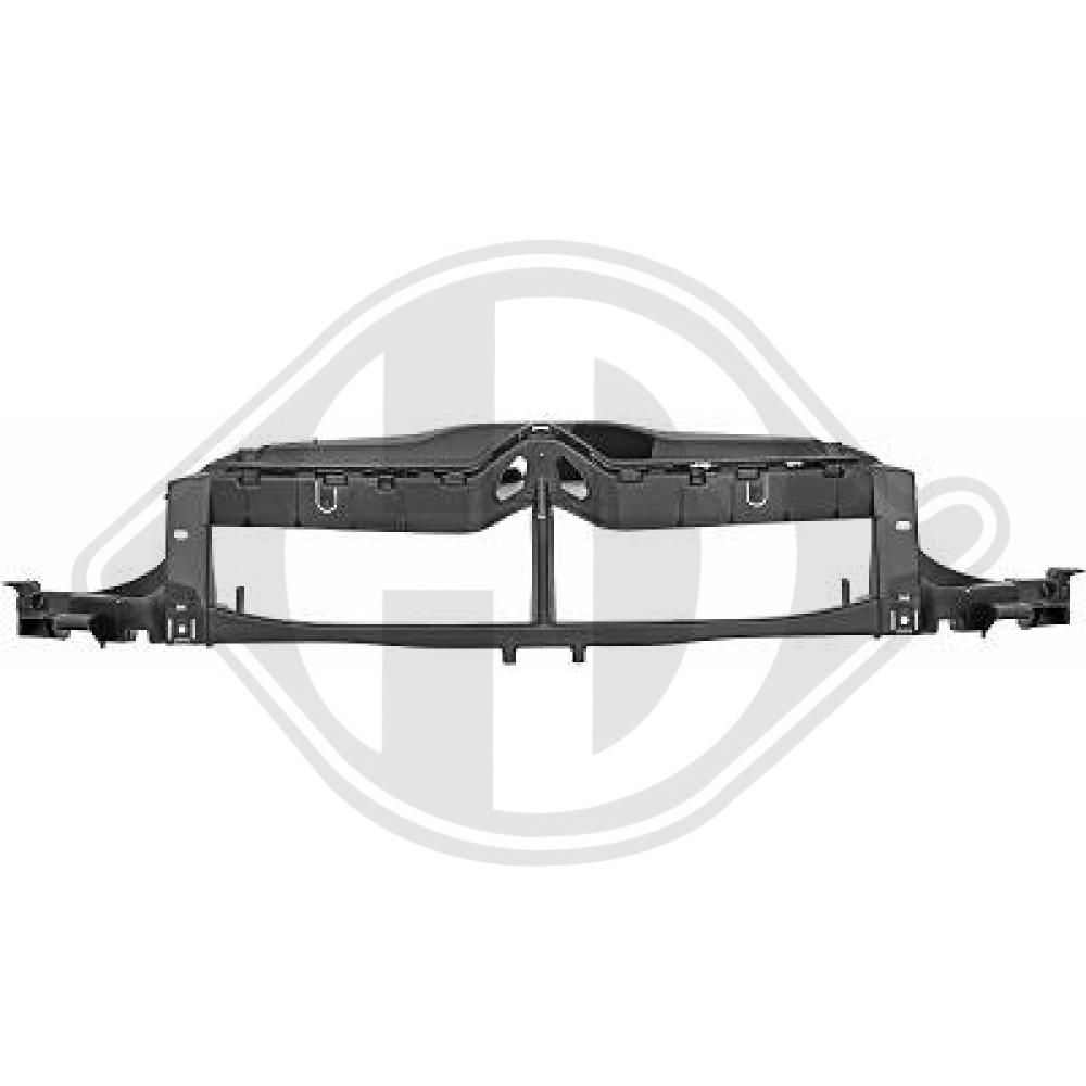 DIEDERICHS 4073039 - Halter, Kühlergitter