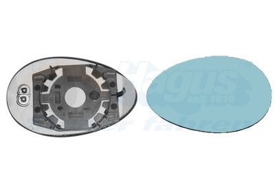VAN WEZEL 0156837 - Spiegelglas, Außenspiegel