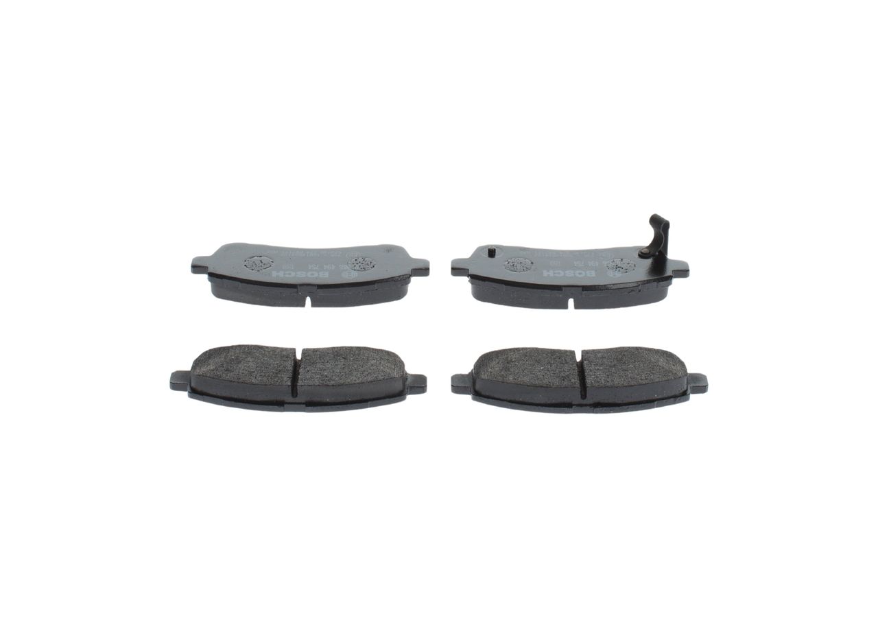 BOSCH 0 986 494 754 - Bremsbelagsatz, Scheibenbremse