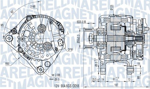 MAGNETI MARELLI 063731512010 - Generator