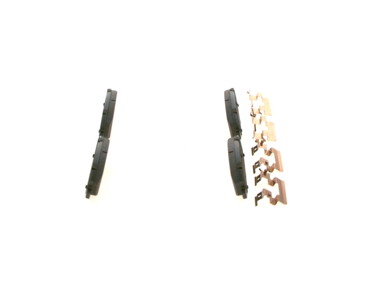 BOSCH 0 986 424 440 - Bremsbelagsatz, Scheibenbremse
