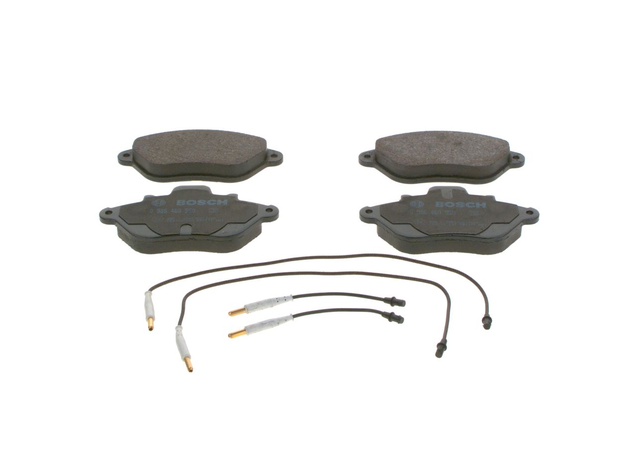 BOSCH 0 986 460 950 - Bremsbelagsatz, Scheibenbremse