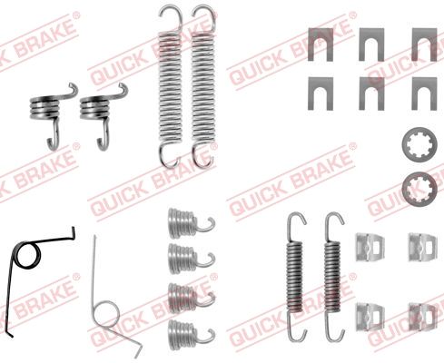QUICK BRAKE 105-0545 - Zubehörsatz, Bremsbacken
