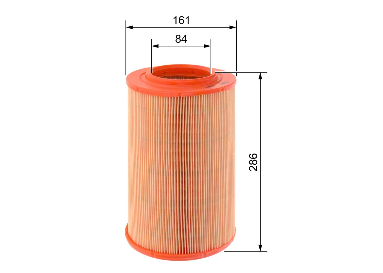 BOSCH 1 457 433 790 - Luftfilter