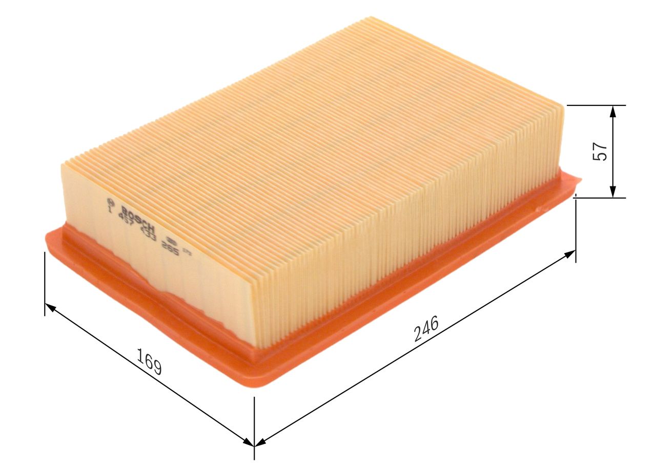 BOSCH 1 457 433 265 - Luftfilter