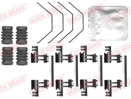 QUICK BRAKE 109-0170 - Zubehörsatz, Scheibenbremsbelag