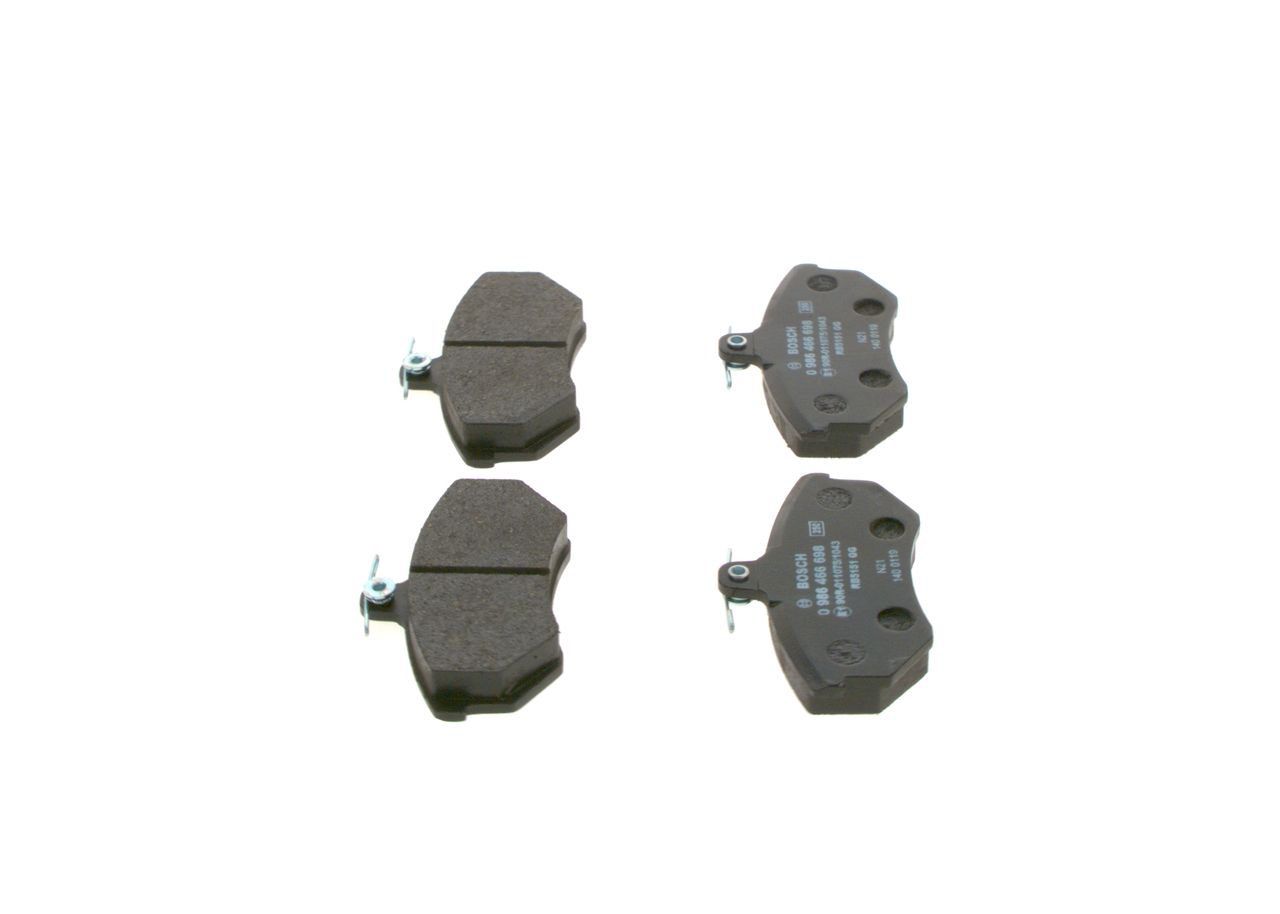 BOSCH 0 986 466 698 - Bremsbelagsatz, Scheibenbremse