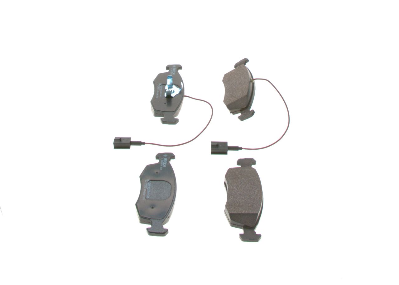 BOSCH 0 986 424 515 - Bremsbelagsatz, Scheibenbremse
