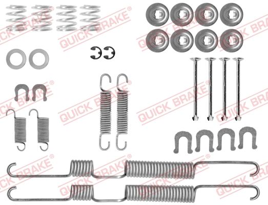 QUICK BRAKE 105-0698 - Zubehörsatz, Bremsbacken