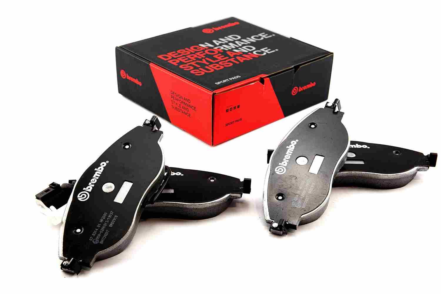 BREMBO 07.B314.81 - Hochleistungs-Bremsbelagsatz