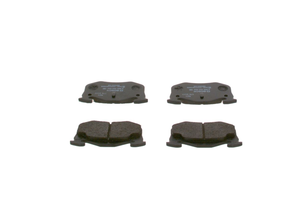BOSCH 0 986 424 992 - Bremsbelagsatz, Scheibenbremse