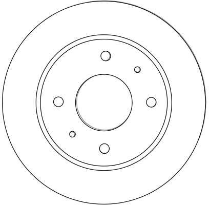 TRW DF4463 - Bremsscheibe