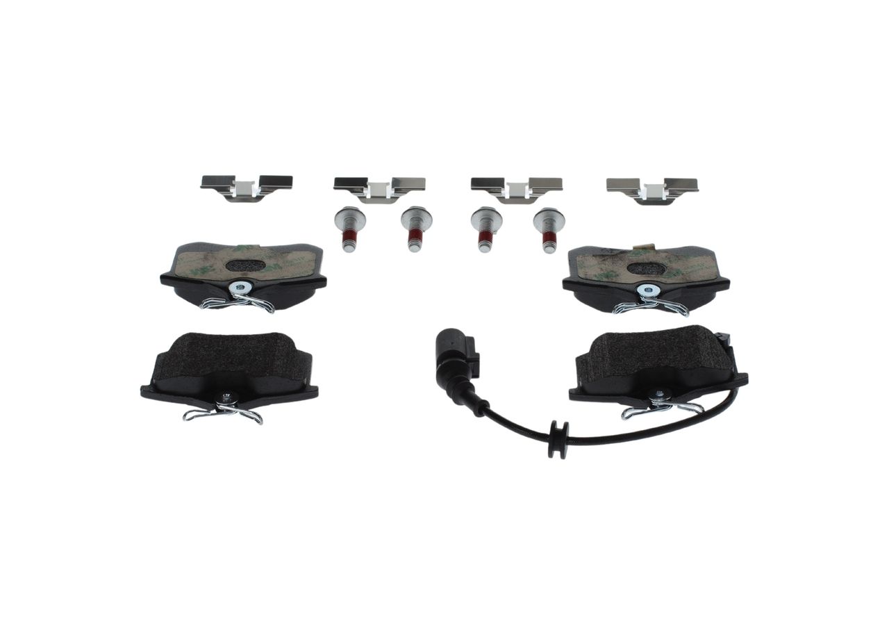 BOSCH 0 986 494 598 - Bremsbelagsatz, Scheibenbremse