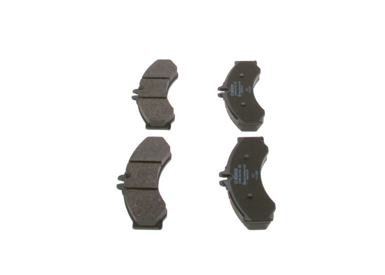 BOSCH 0 986 424 832 - Bremsbelagsatz, Scheibenbremse