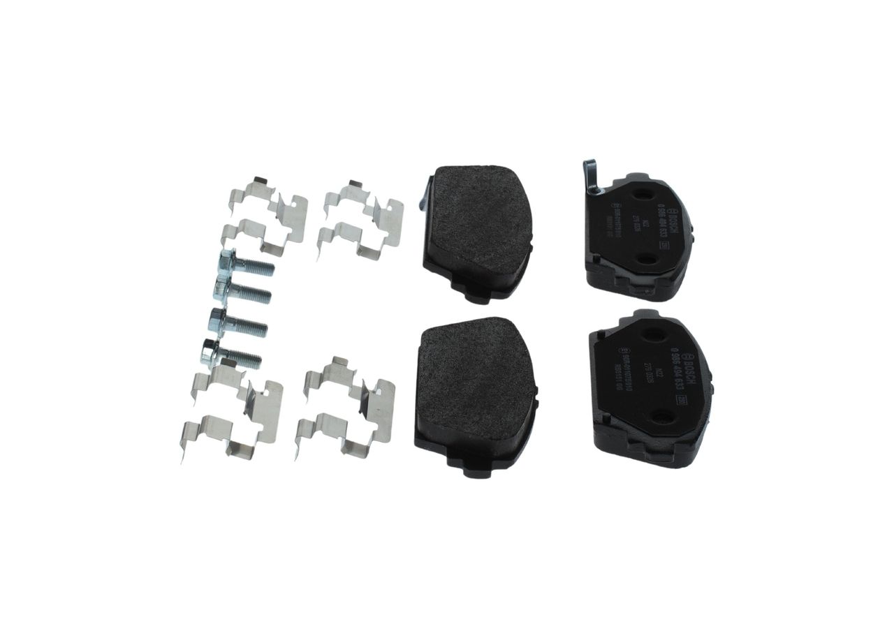 BOSCH 0 986 494 633 - Bremsbelagsatz, Scheibenbremse