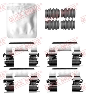 QUICK BRAKE 109-0212 - Zubehörsatz, Scheibenbremsbelag