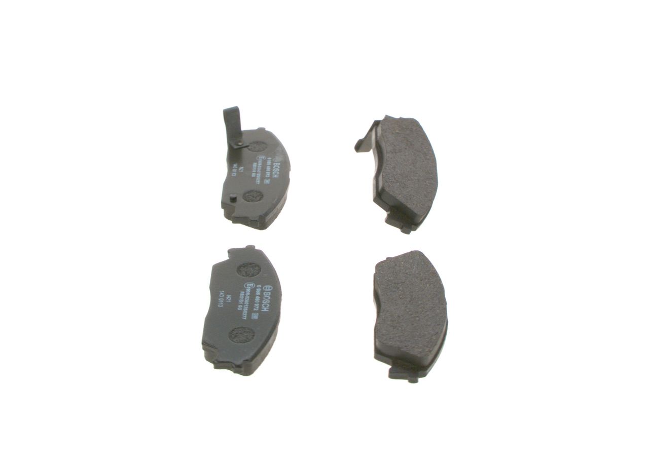 BOSCH 0 986 460 972 - Bremsbelagsatz, Scheibenbremse