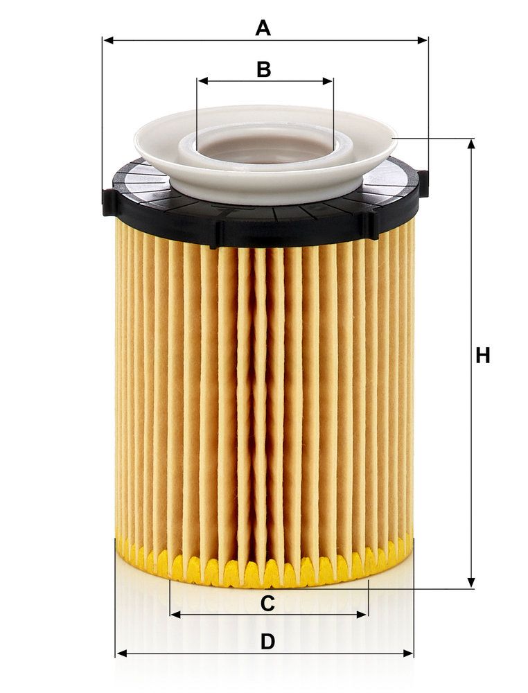 MANN-FILTER HU 711/6 z - Ölfilter