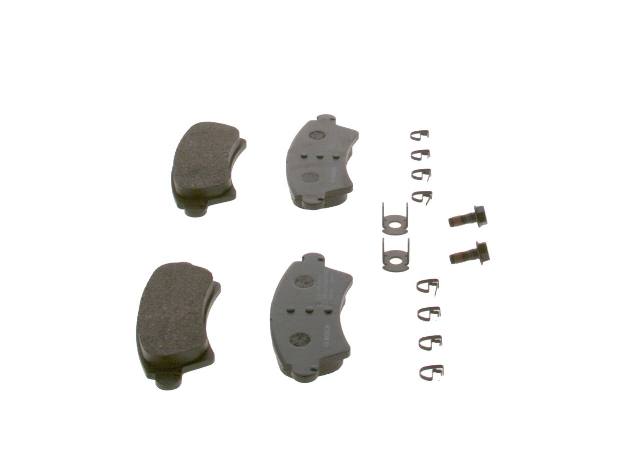 BOSCH 0 986 424 801 - Bremsbelagsatz, Scheibenbremse