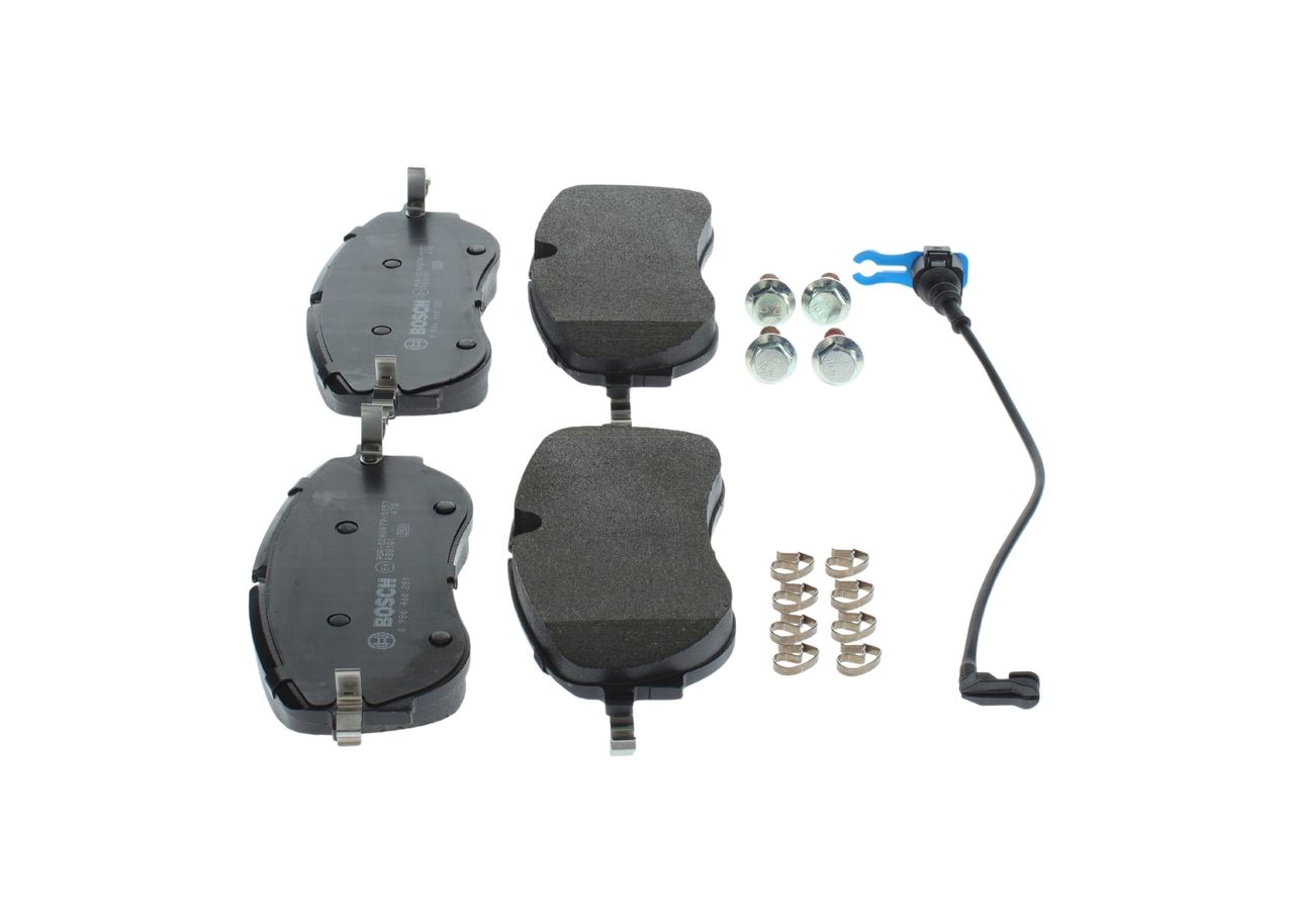 BOSCH 0 986 460 281 - Bremsbelagsatz, Scheibenbremse