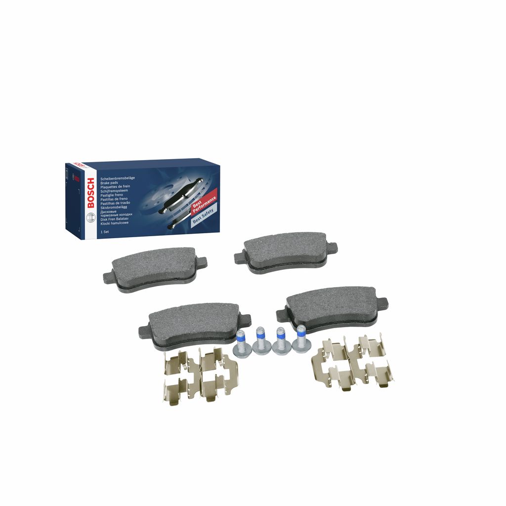 BOSCH 0 986 494 384 - Bremsbelagsatz, Scheibenbremse