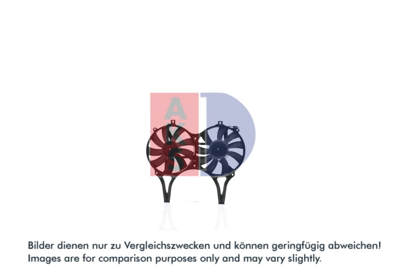 AKS DASIS 128129N - Lüfter, Klimakondensator