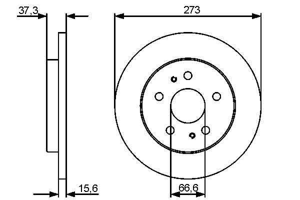 BOSCH 0 986 479 432 - Bremsscheibe