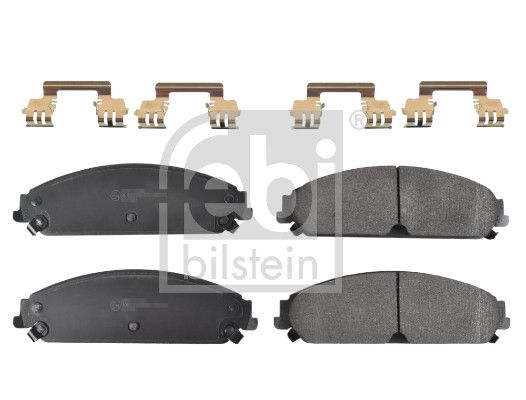 FEBI BILSTEIN 116112 - Bremsbelagsatz, Scheibenbremse