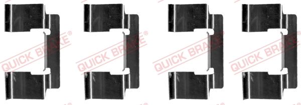 QUICK BRAKE 109-1235 - Zubehörsatz, Scheibenbremsbelag