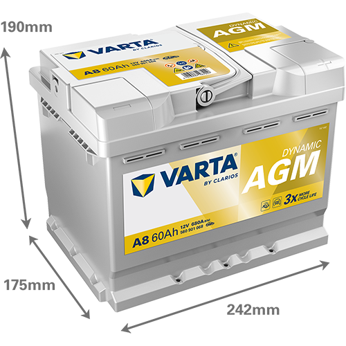 VARTA 560901068K262 - Starterbatterie