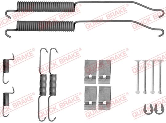 QUICK BRAKE 105-0036 - Zubehörsatz, Bremsbacken