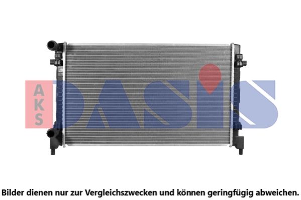 AKS DASIS 040101N - Kühler, Motorkühlung
