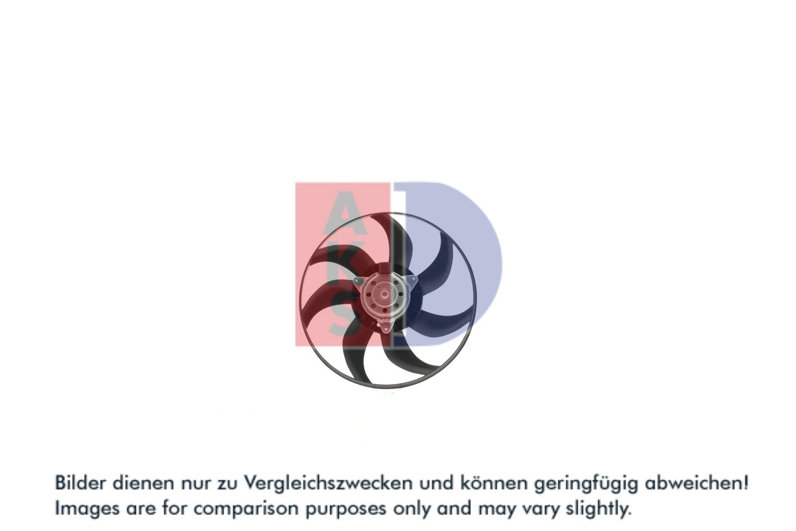 AKS DASIS 088150N - Lüfter, Motorkühlung