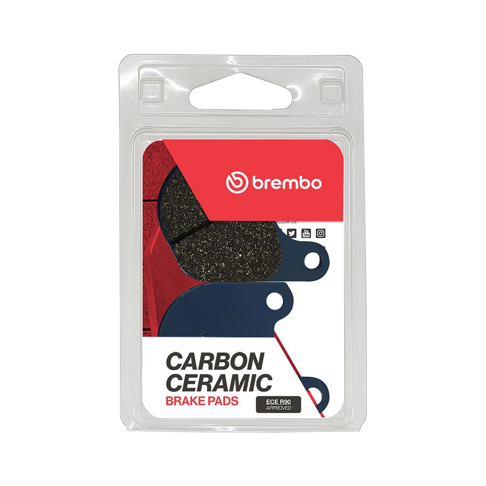 BREMBO 07HD0202 - Bremsbelagsatz, Scheibenbremse