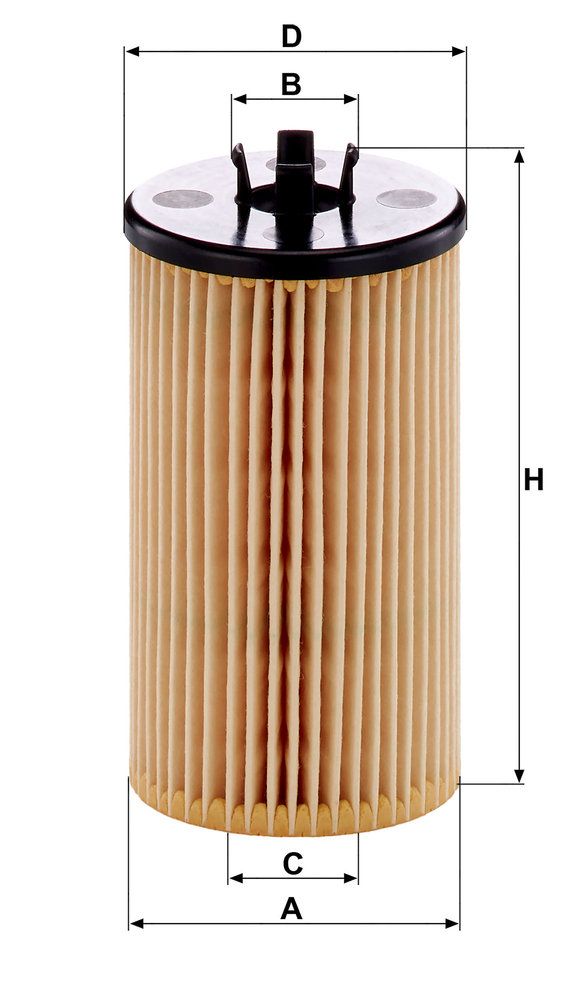 MANN-FILTER HU 612/2 x - Ölfilter
