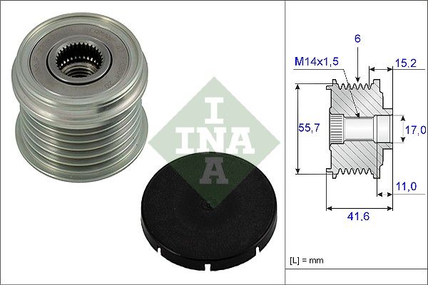 Schaeffler INA 535 0024 10 - Generatorfreilauf