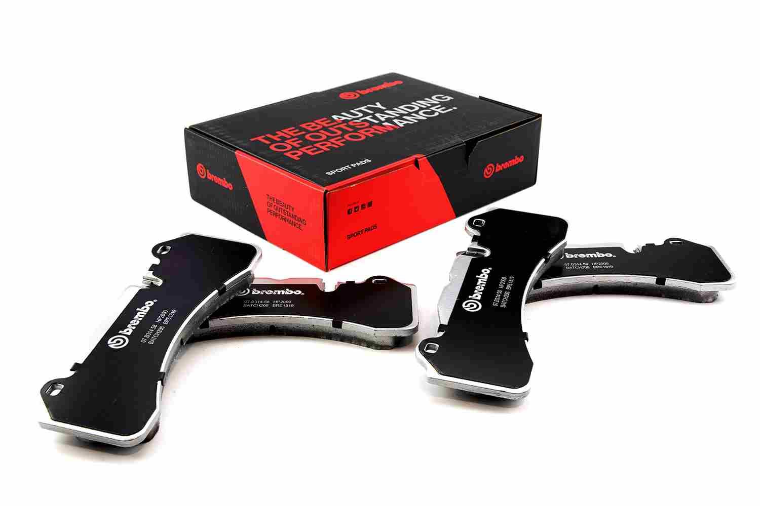 BREMBO 07.B314.58 - Hochleistungs-Bremsbelagsatz