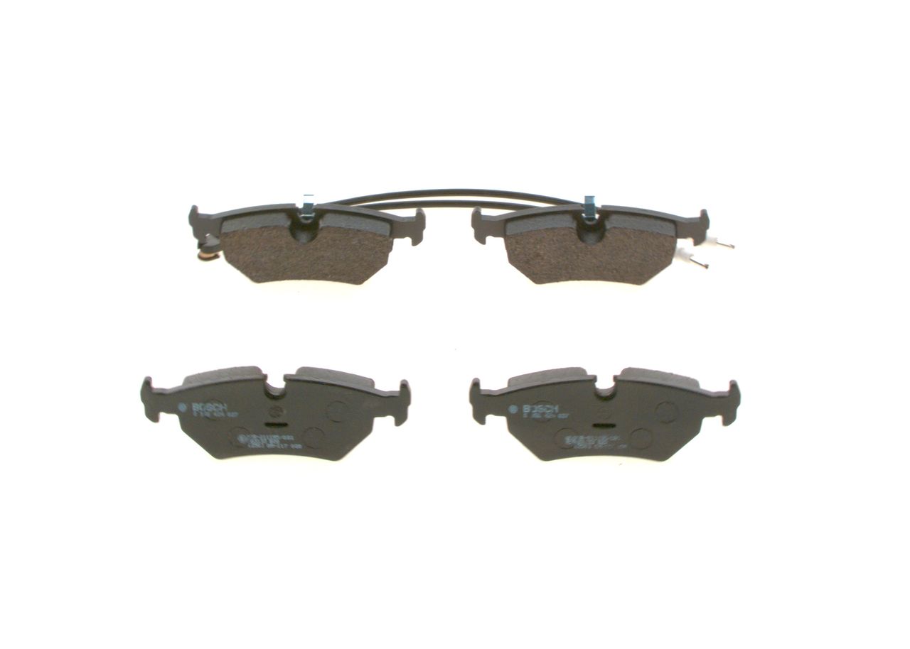 BOSCH 0 986 424 027 - Bremsbelagsatz, Scheibenbremse